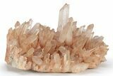 Tangerine Quartz Crystal Cluster - Madagascar #231360-1